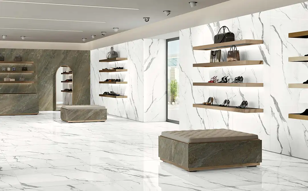 collection carrelage imitation marbre
