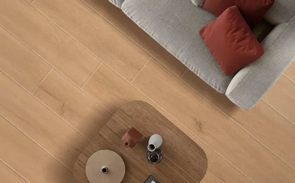 ambiance carrelage parquet bio cherry
