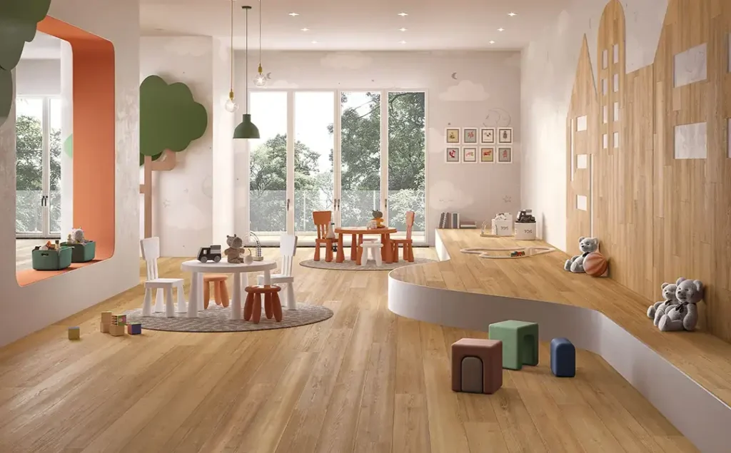ambiance carrelage parquet othello gold
