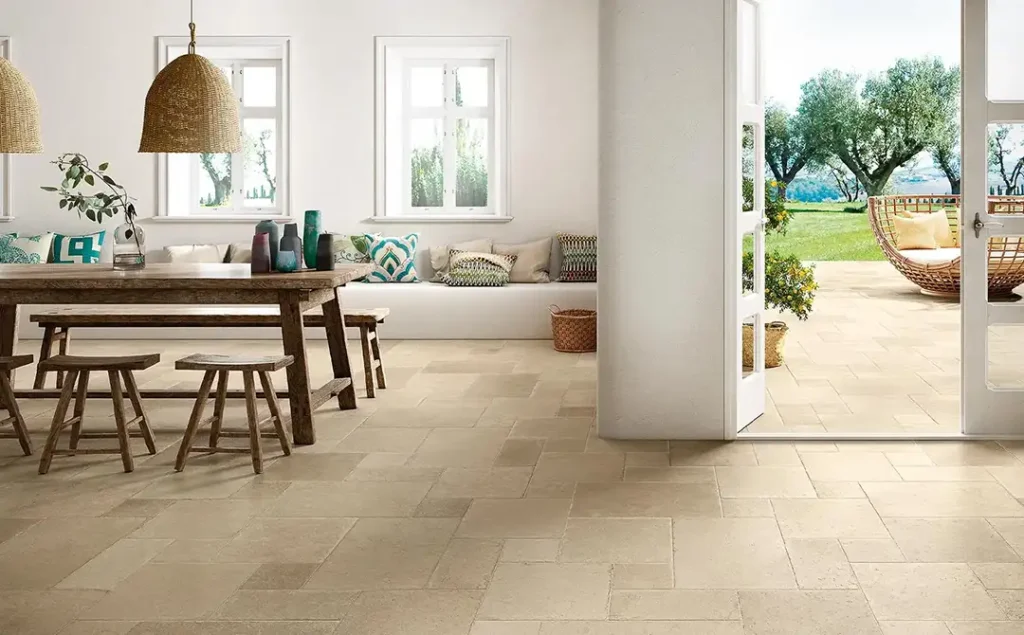 ambiance carrelage imitation pierre modular sabbia